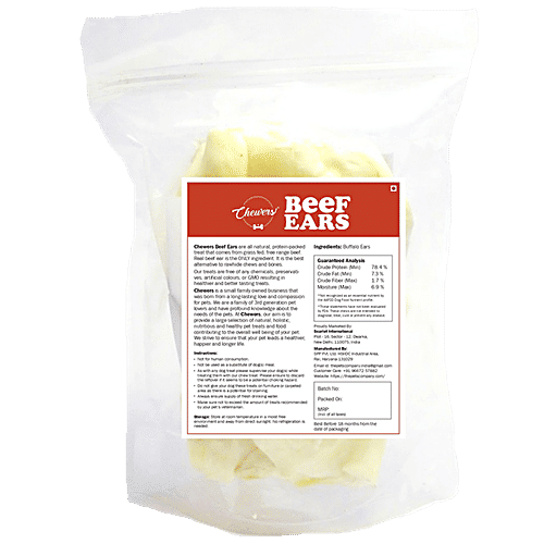Buy Chewers Beef Ears Dog Treat Online at Best Price of Rs 385 bigbasket