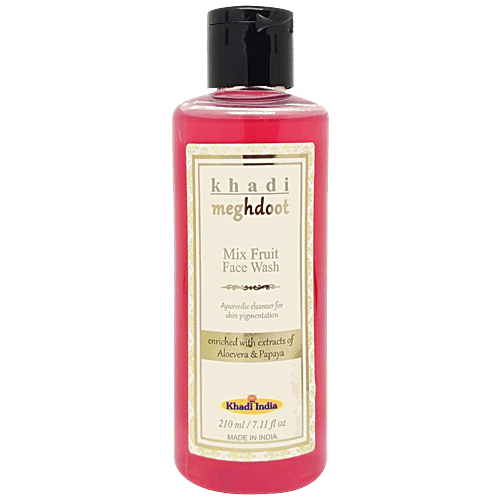 Buy Khadi Meghdoot Mix Fruit Face Wash Online at Best Price of Rs 195