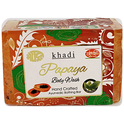 Meghdoot Papaya Body Wash Soap, 125 g  