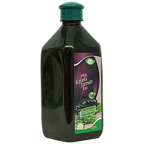 Meghdoot Meg Karela Jamun Ras, 500 ml  