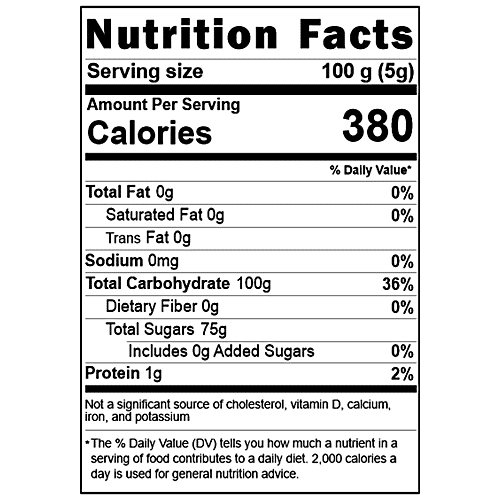 Old Madras Market Superfood - Native Coconut Sugar, 100 g Pouch