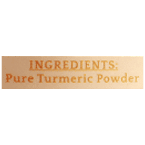 Old Madras Market Superfood - Pure Turmeric Powder, 100 g Pouch 