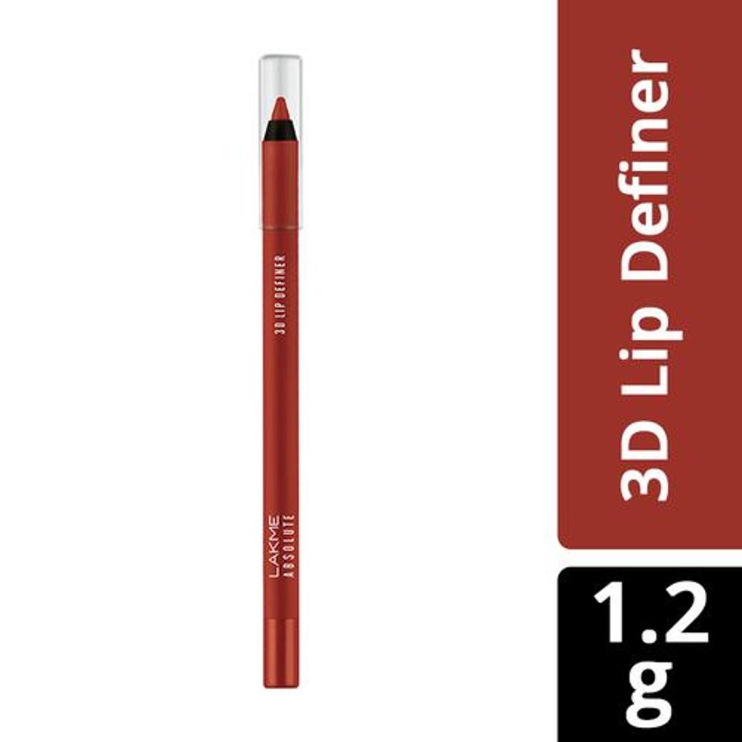 Lakme Absolute 3D Lip Definer, 1.2 g Ruby