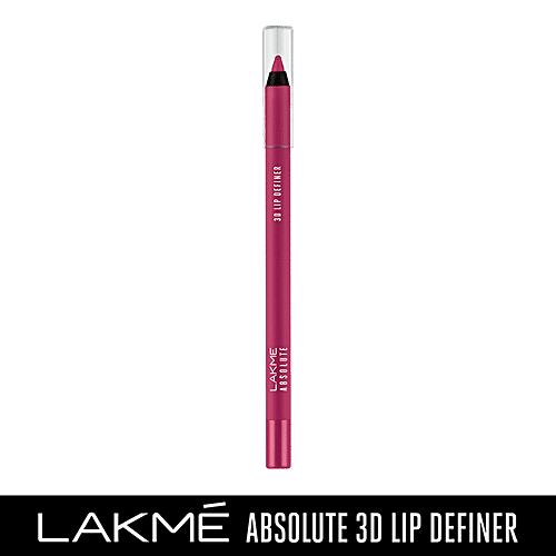 Lakme Absolute 3D Lip Definer, 1.2 g Carnation 