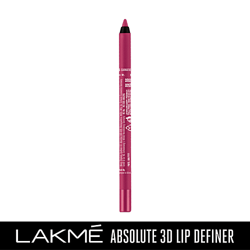 Lakme Absolute 3D Lip Definer, 1.2 g Carnation 