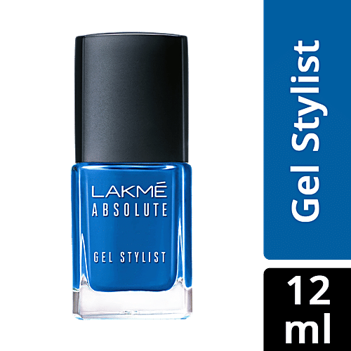 Lakme Absolute Gel Stylist Nail Color, 12 ml Clear Sky 