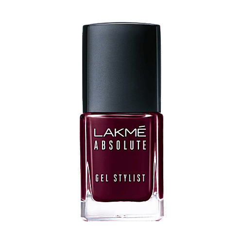 Lakme Absolute Gel Stylist Nail Colour, 12 ml Vineyard 