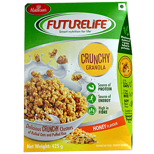 Haldiram FutureLife Crunchy Granola - Honey Flavour, 425 g