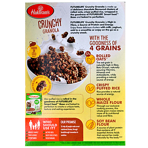 Haldiram FutureLife Crunchy Granola - Chocolate Flavour, 425 g