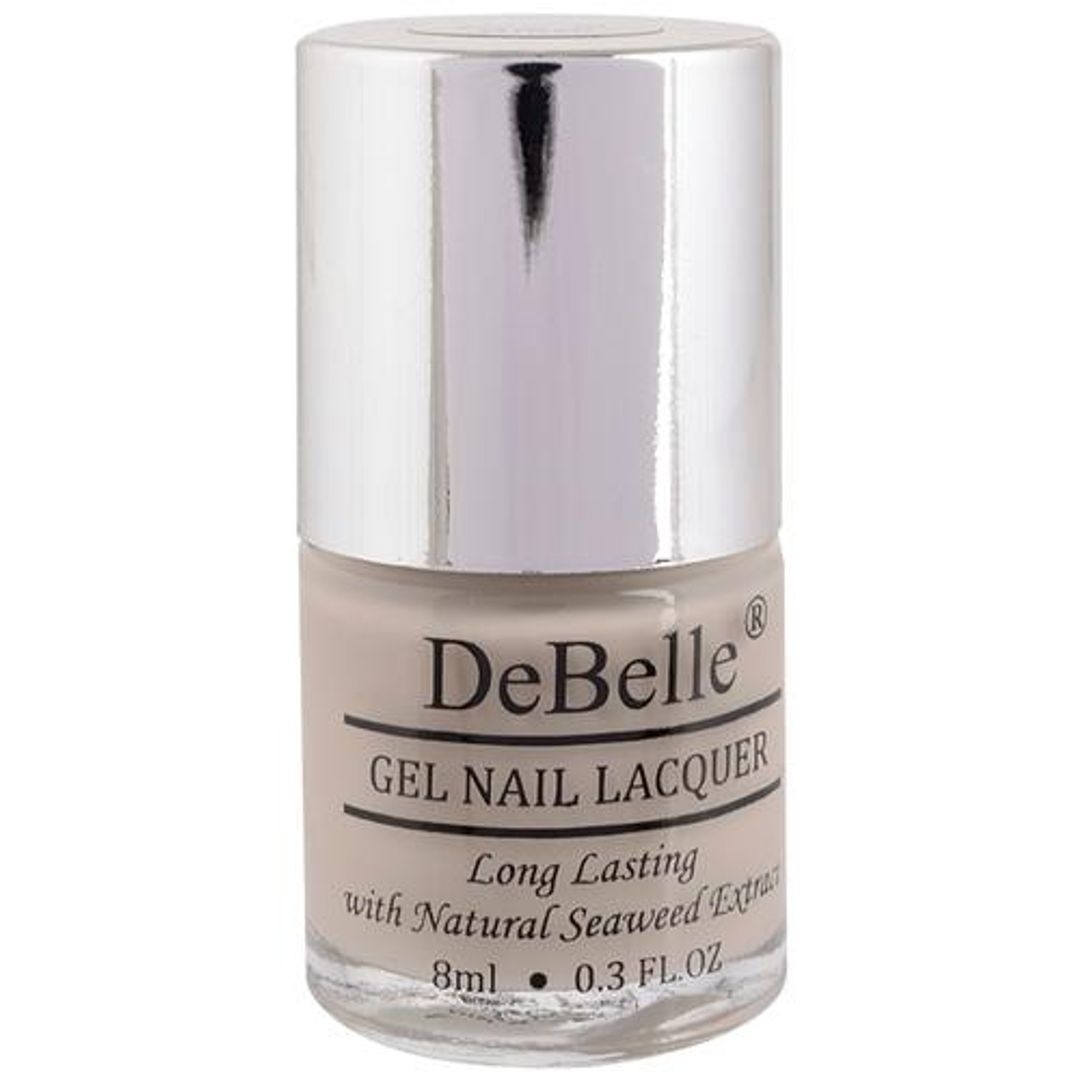 DeBelle Gel Nail Lacquer - Light Nude Nail Polish, 8 ml Natural Blush