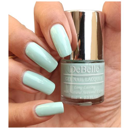 Buy DeBelle Gel Nail Lacquer - Mint Blue Nail Polish Online at Best Price  of Rs 295 - bigbasket