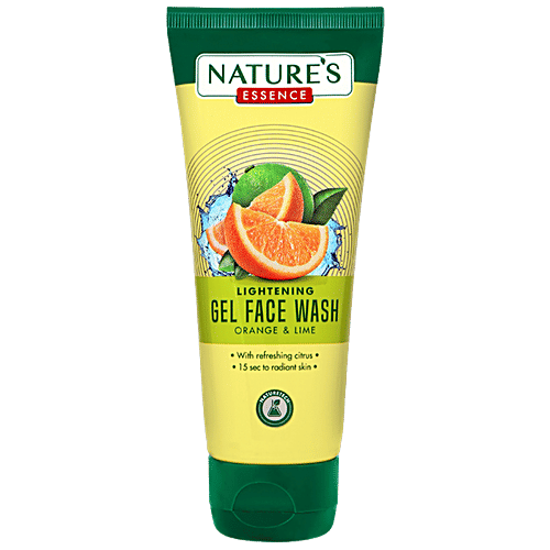 Buy Natures Essence Lightening Gel Face Wash Orange & Lime Online at