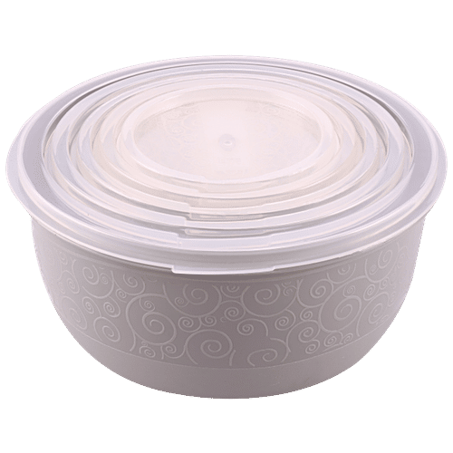 Flair Plastics Plastic Milano Mix Container - Gary, 5 pcs  