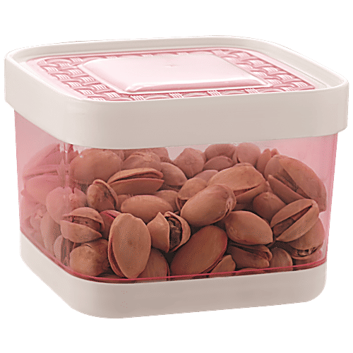 Nakoda Della Storage Container With Lid - Assorted Colour, 500 ml (Set of 3)