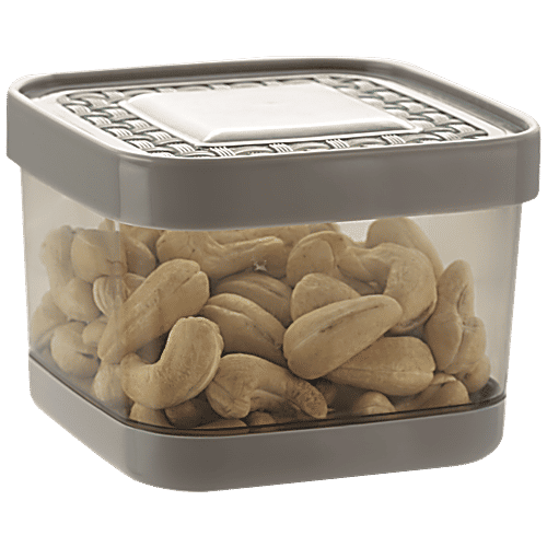 Nakoda Della Storage Container With Lid - Assorted Colour, 500 ml (Set of 3)