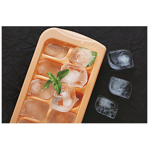 Nakoda Chill Ice Cube Tray - Assorted Colour, 2 pcs  