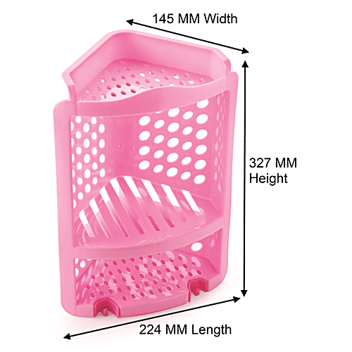 Nakoda Vertes Corner Rack - Small, Assorted Colour, 1 pc  