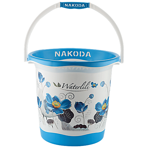 Nakoda Pixel Printed Designer Bucket - Assorted Colour, 18 L  