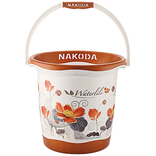 Nakoda Pixel Printed Designer Bucket - Assorted Colour, 18 L  