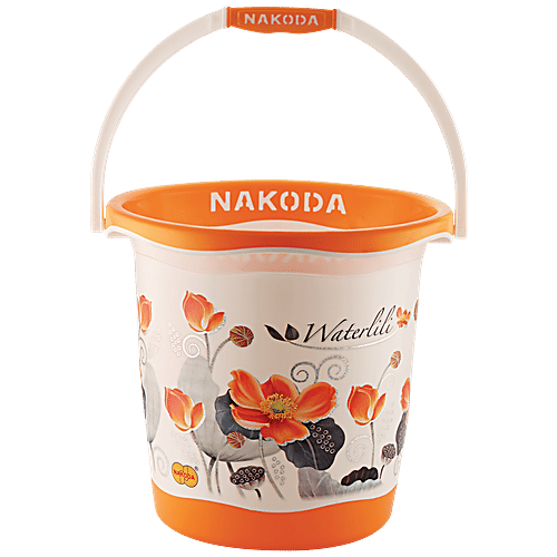 Nakoda Pixel Printed Designer Bucket - Assorted Colour, 25 L  