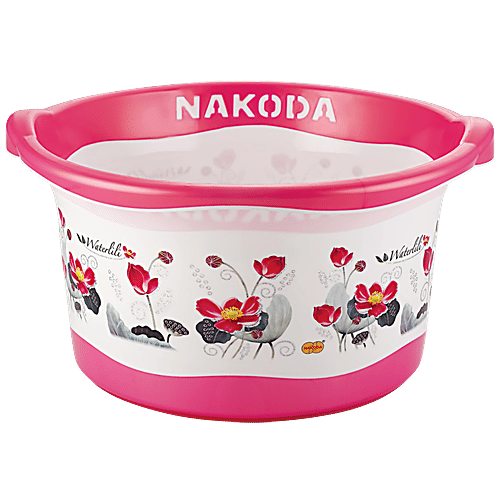 Nakoda Pixel Printed Designer Tub - Assorted Colour, 20 L  