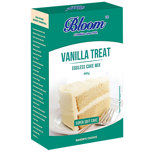 Buy Bloom Vanilla Treat Eggless Cake Mix Online at Best Price of Rs 180 bigbasket