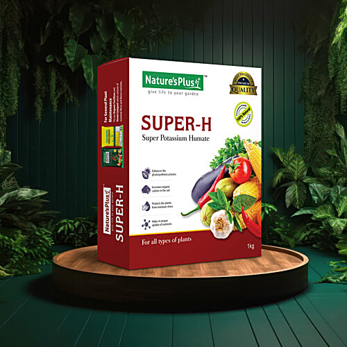 Natures Plus Super H - Humic Granules, Carbon & Soil Protector, 1 kg