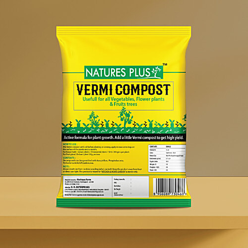 Natures Plus Vermi Compost - Organic Manure, 5 kg  
