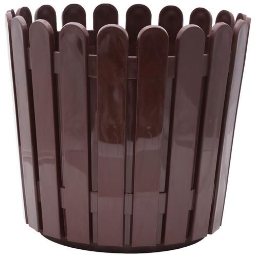 Natures Plus Fence Pot - 11 Inch, Coffee, 11 x 9 x 10  