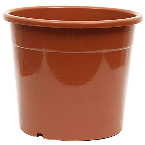 Natures Plus Nursery Pot - 8 Inch, Brown, 8.5 x 7 x 7  