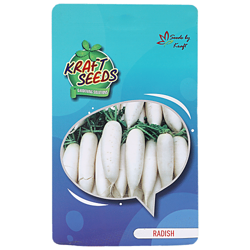 Natures Plus Kraft Seeds - Radish White, Set of 1  