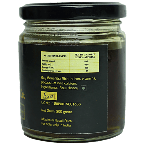 The B Queen Co Eucalyptus Honey, 200 g  