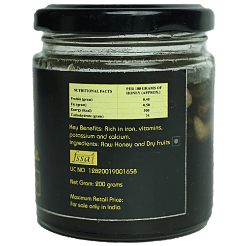 The B Queen Co Honey Dry Fruit Mix, 200 g  