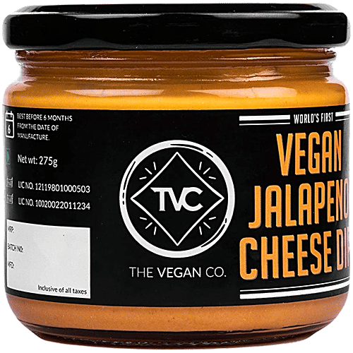 Buy The Vegan Co. World's First Vegan Jalapeno Cheese Dip Online at