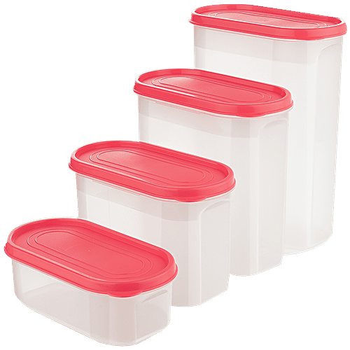 Asian Smart Stackable Cont Set, 4 pcs  