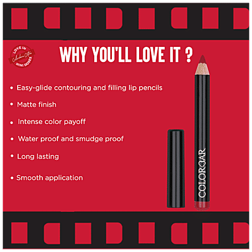 ColorBar Definer Lip Liner Mini, 0.73 g Clear Red 