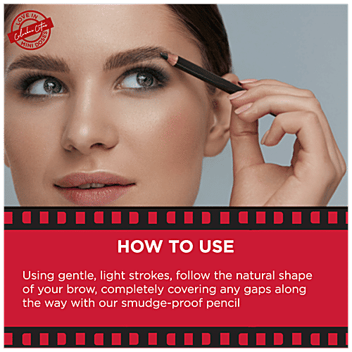 ColorBar Stunning Brow Pencil Mini, 0.73 g Chestnut 