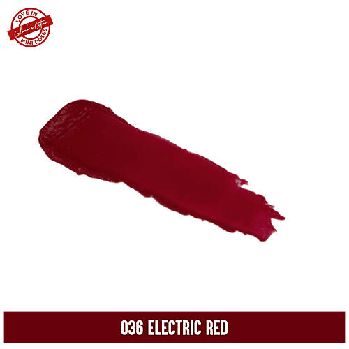ColorBar Matte Touch Lipstick Mini, 1.3 g Electric Red 