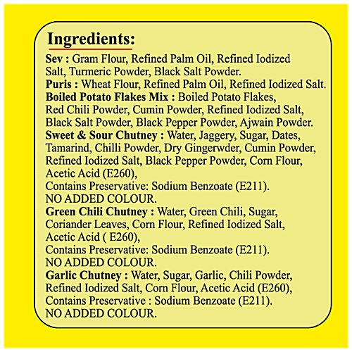 Wah Luft Instant &Delicious Sev Puri Kit, 500 g  