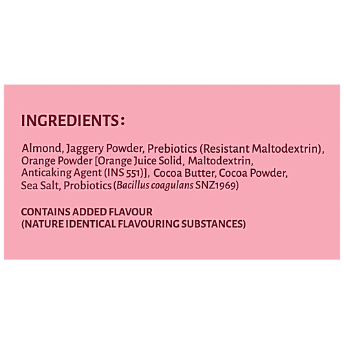 Open Secret Nutty Almonds - Orange Cocoa, Zero Refines Sugar, 135 g  