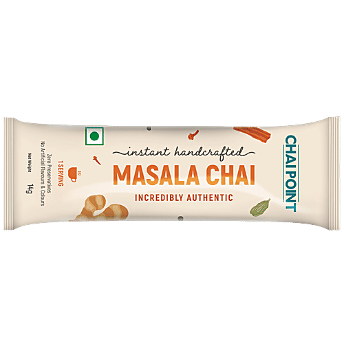 Chai Point Masala Instant Chai, 140 g (10 Sachets x 14 g each) 