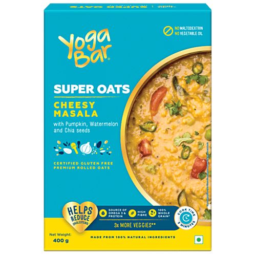 Yoga bar Super Oats - Cheesy Masala, 400 g  