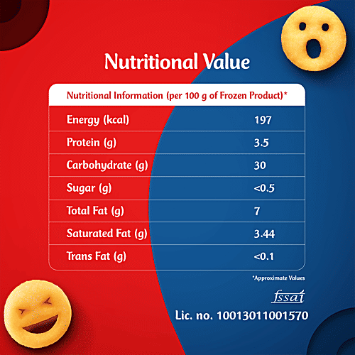 McCain Emotibites - Crispy Happy Potato Snack, 750 g  