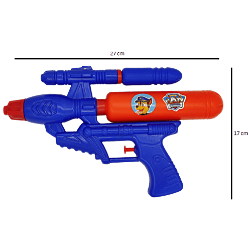 Boing Holi Pichkari / Water Gun, Paw Petrol - Blue, 1 pc