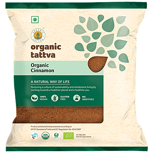 Organic Tattva Cinnamon/Chakke Powder - Organic, 50 g No 