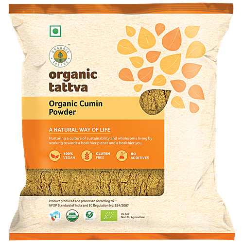 Organic Tattva Cumin Powder - Organic, 100 g No 