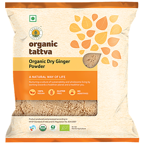 Organic Tattva Dry Ginger Powder - Organic, 50 g No 