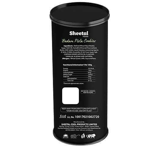 SHEETAL Badam Pista Cookies, 170 g No 
