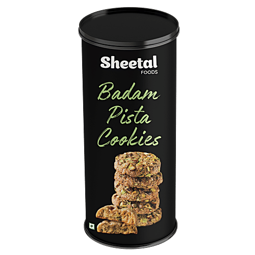 SHEETAL Badam Pista Cookies, 170 g No 