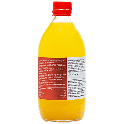 Buy Bombucha Mango Turmeric Kombucha Online at Best Price of Rs 240